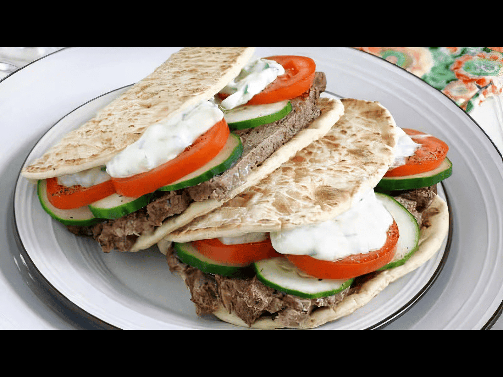 Lamb Gyro Sandwich