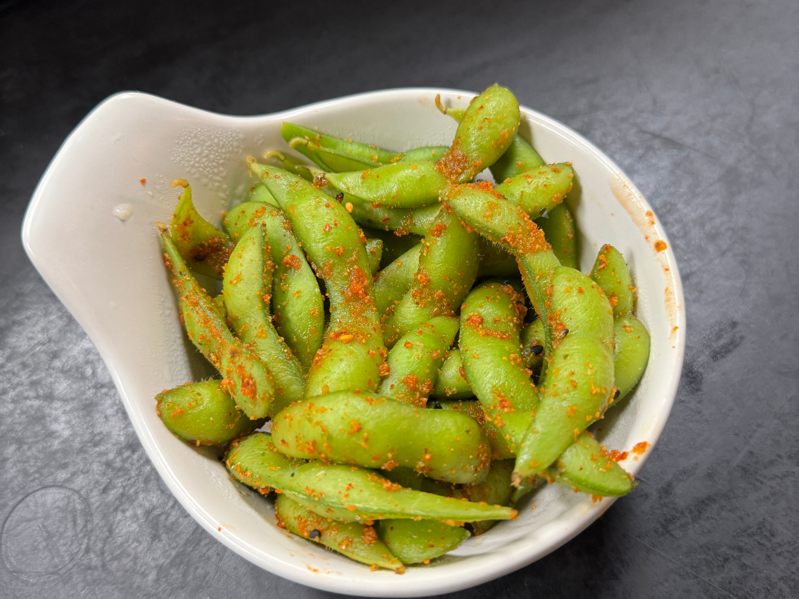 Spicy Edamame.