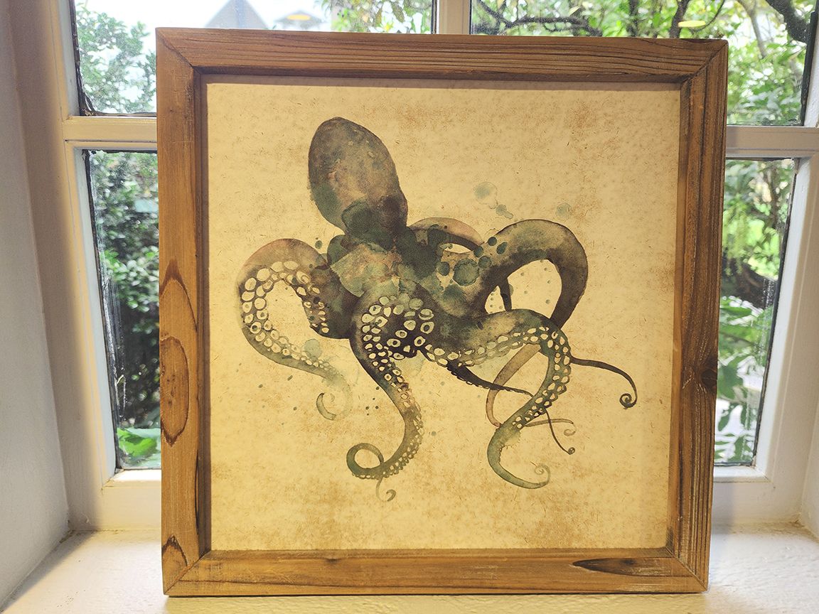 Octopus Print 12x12.