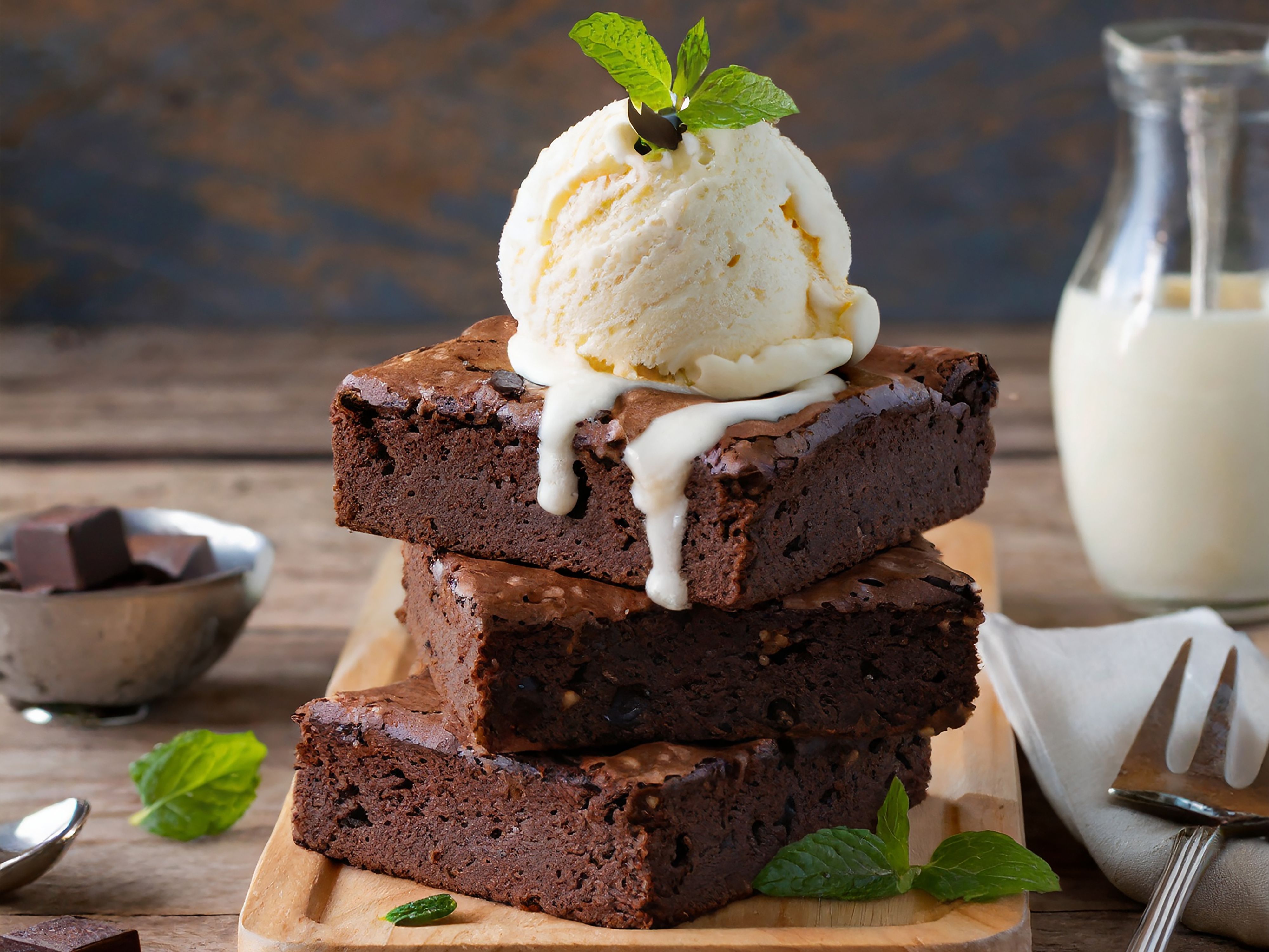 Brownie Sundae.