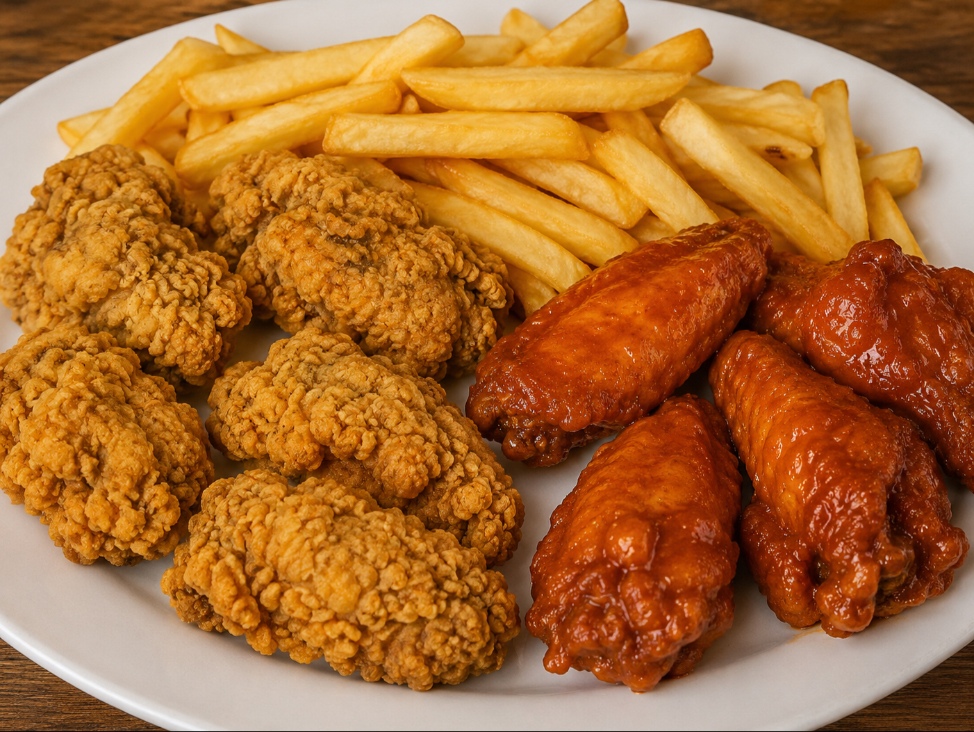 6 Oyster 4 Wings.