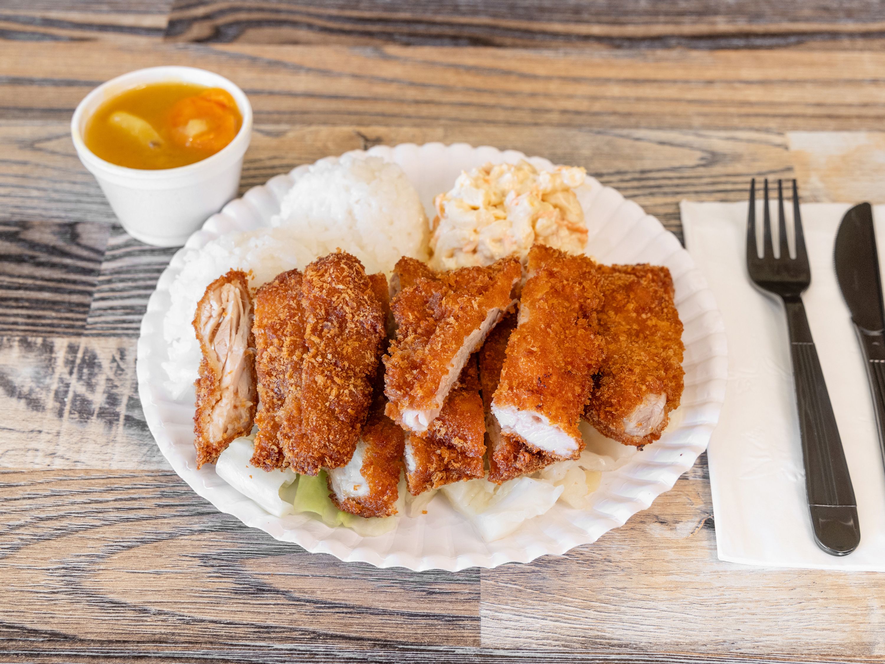 Curry Chicken Katsu.