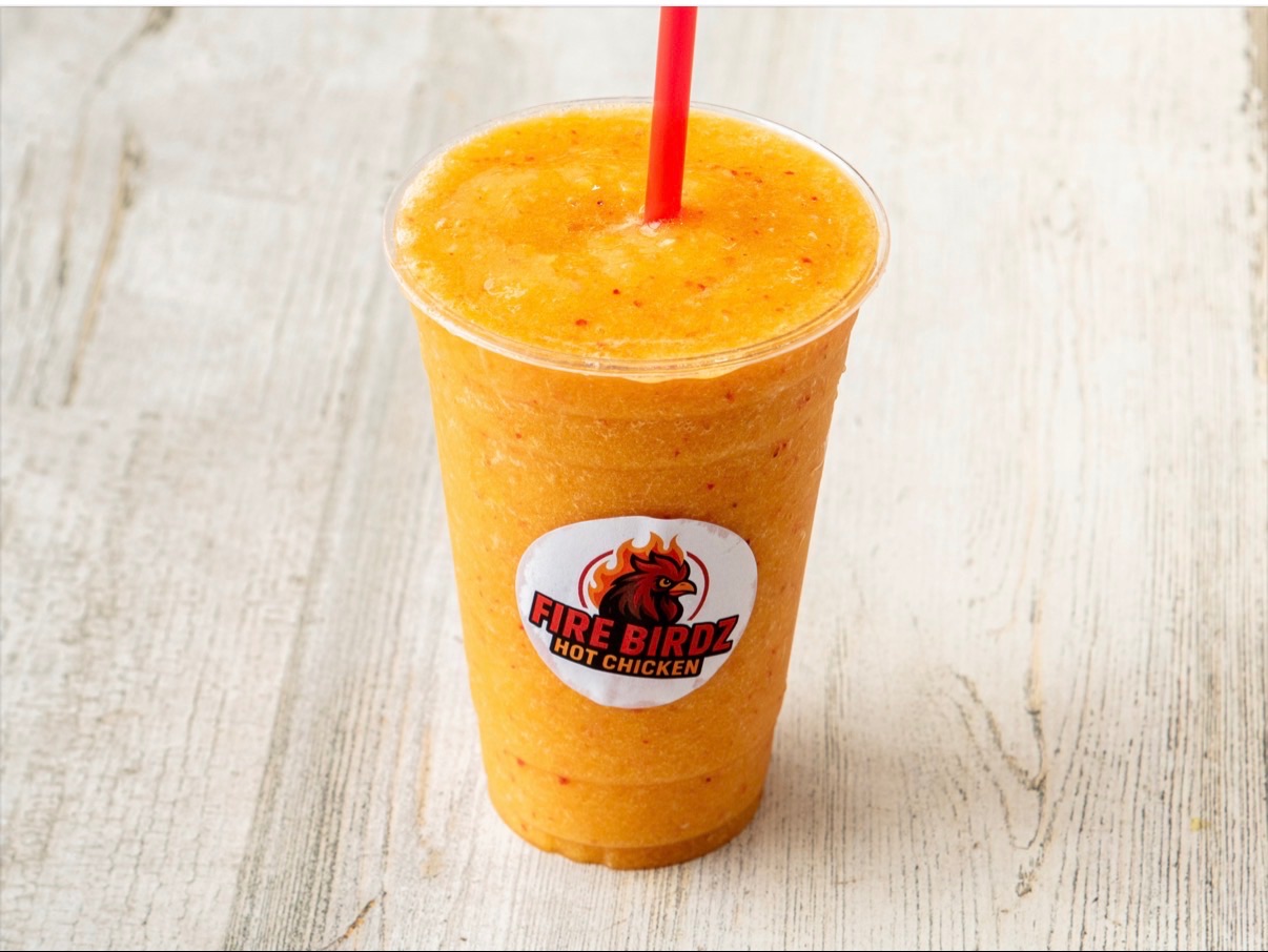 Strawberry Mango Pineapple Smoothie.