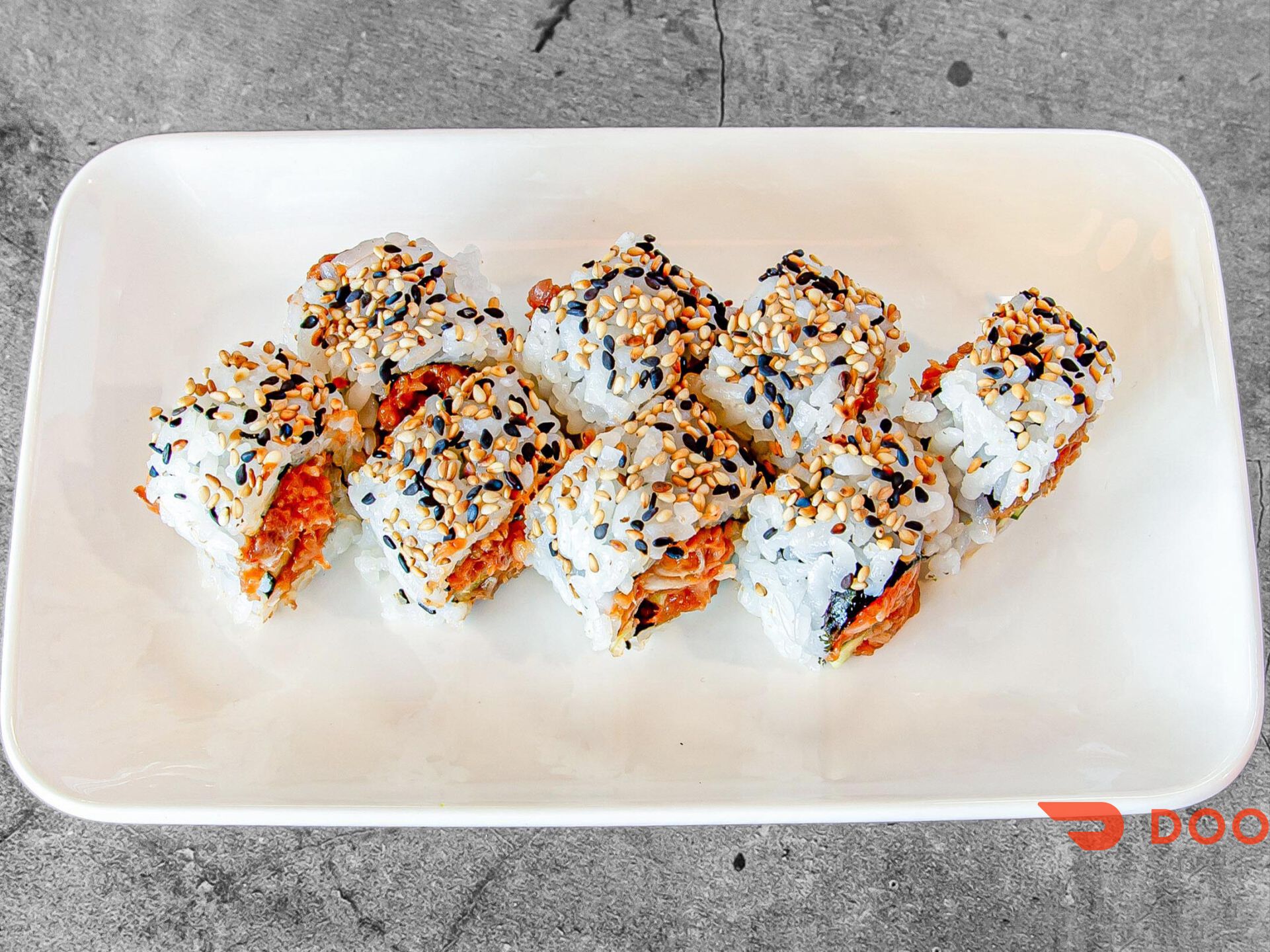Spicy Yellowtail Roll.