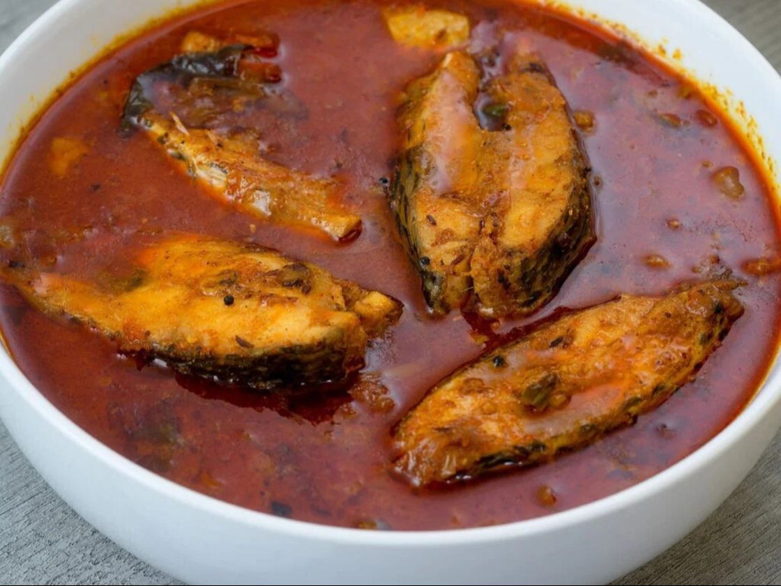 Andhra Fish Pulusu.
