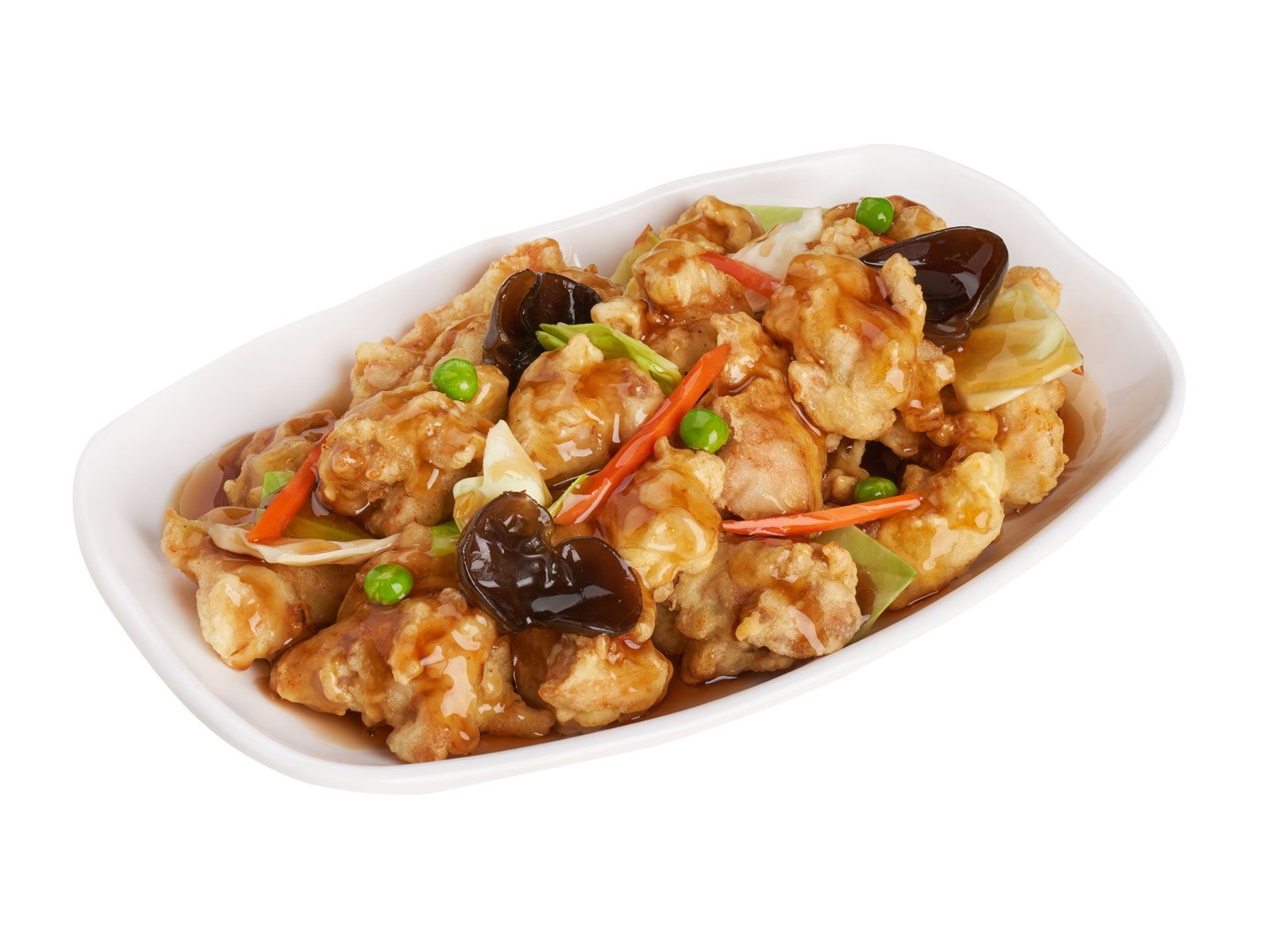 Sweet and Sour Chicken.