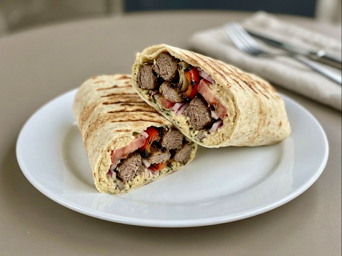 Shish Kabob Wrap.