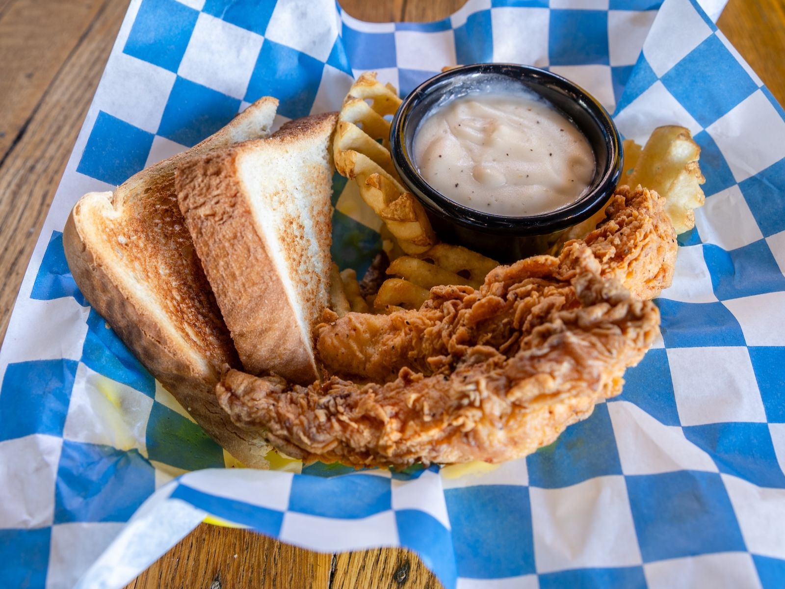 Kids Chicken Strips.