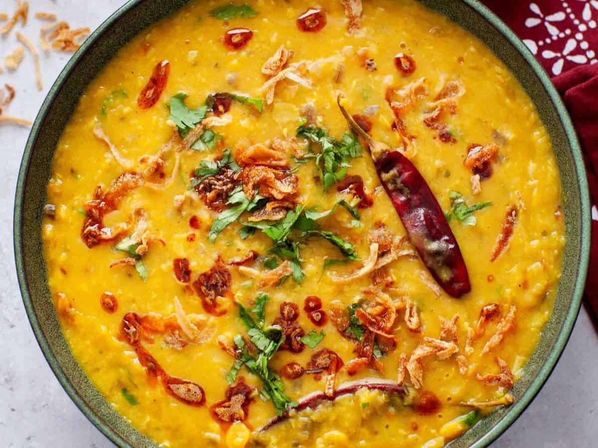 Dal Tadka Double Tadka.