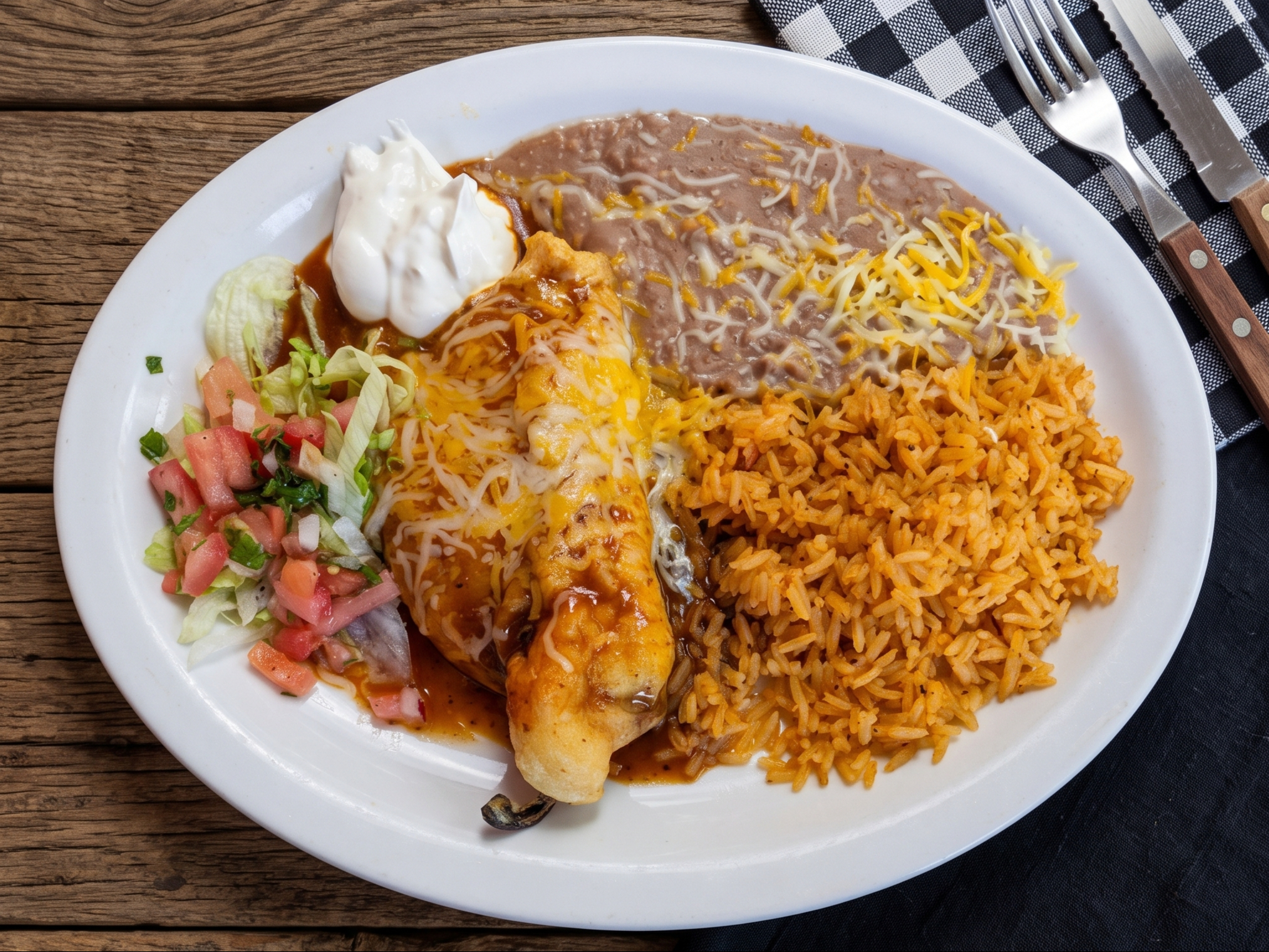 Cheese Chile Relleno.