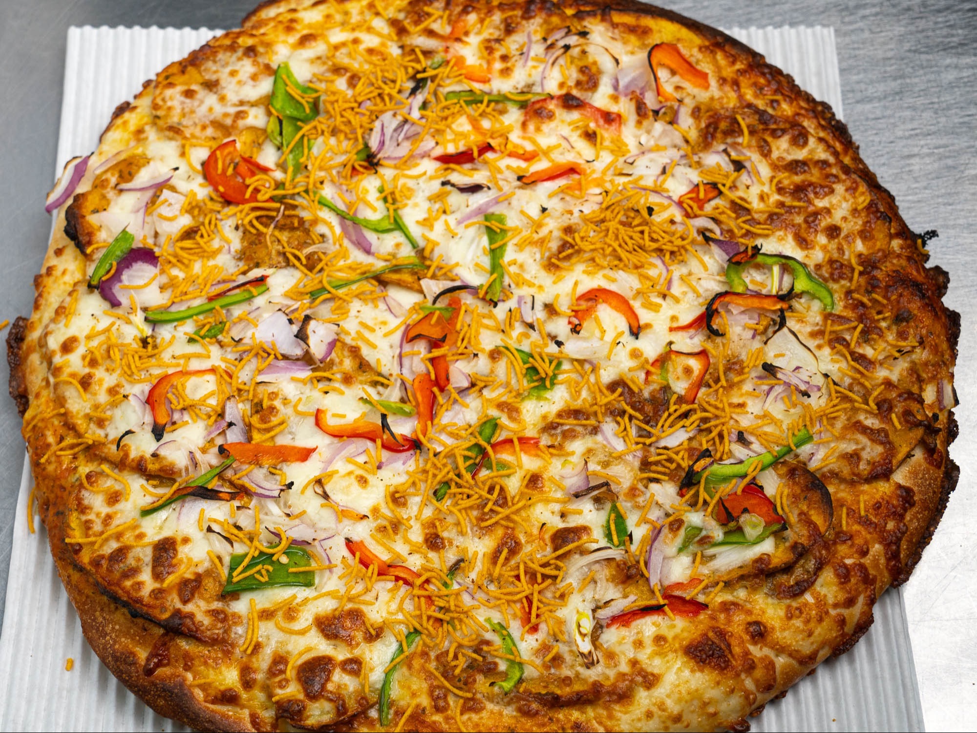 Potato Masala Pizza.