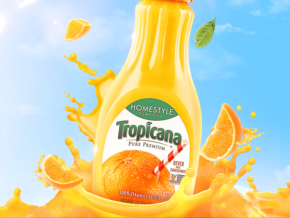 Tropicana Orange Juice.