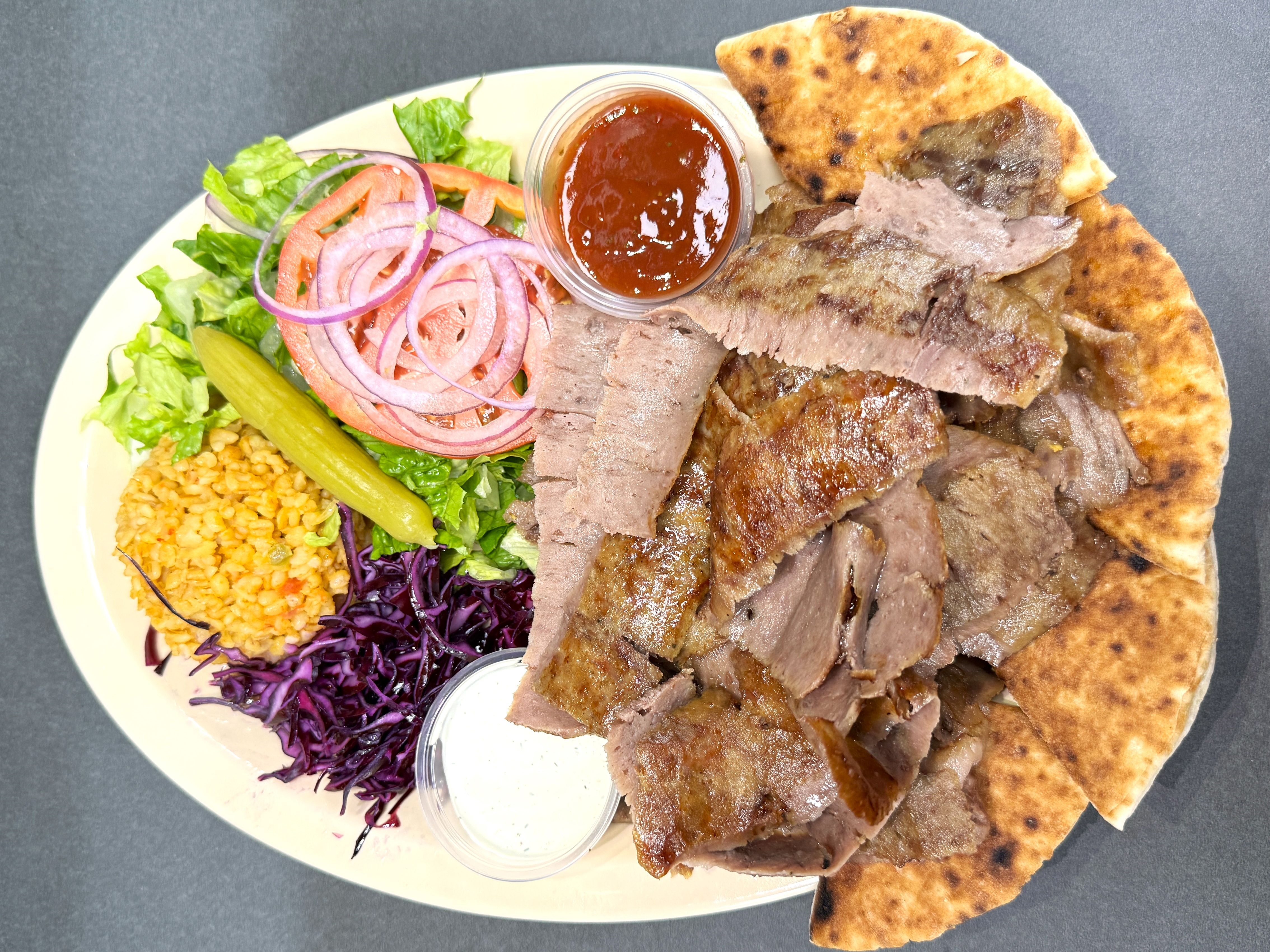 Kebab Double Beef Plate