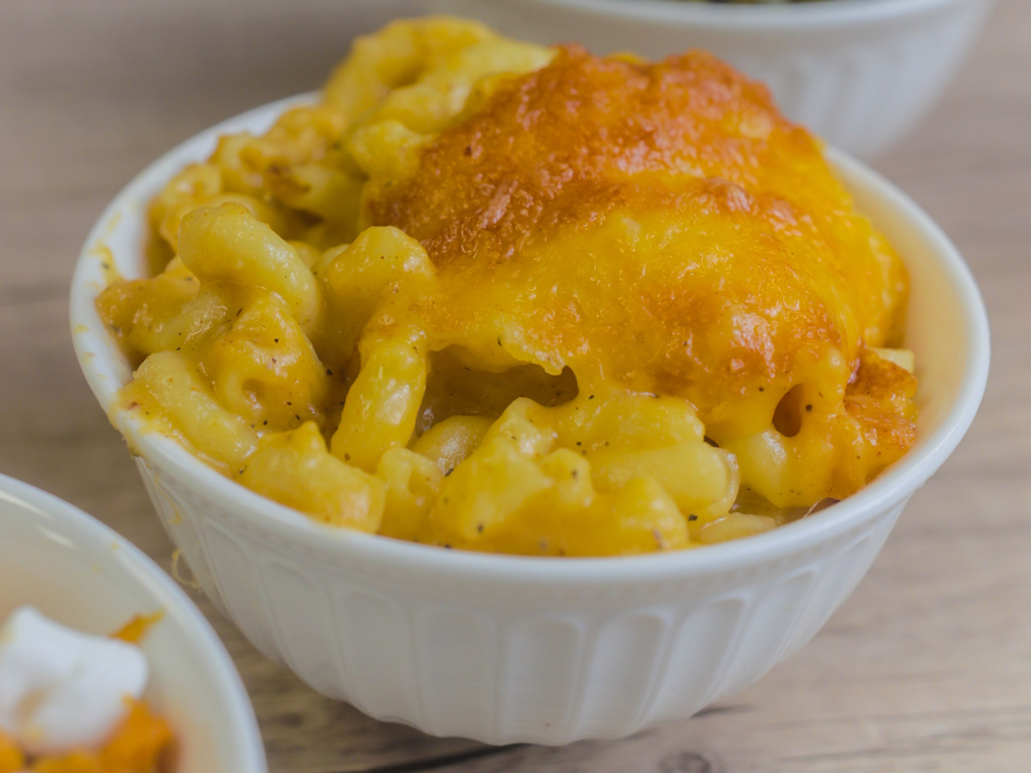Baked Macaroni and Cheese.