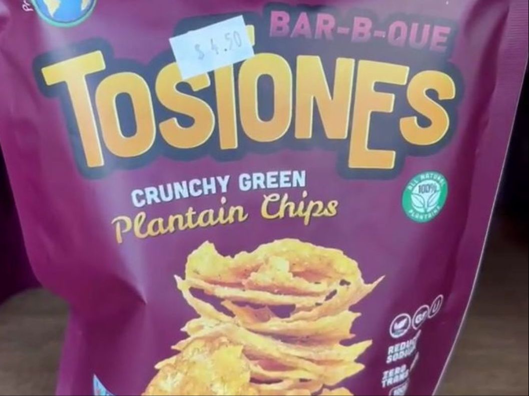 Tostones, Bar B Que.