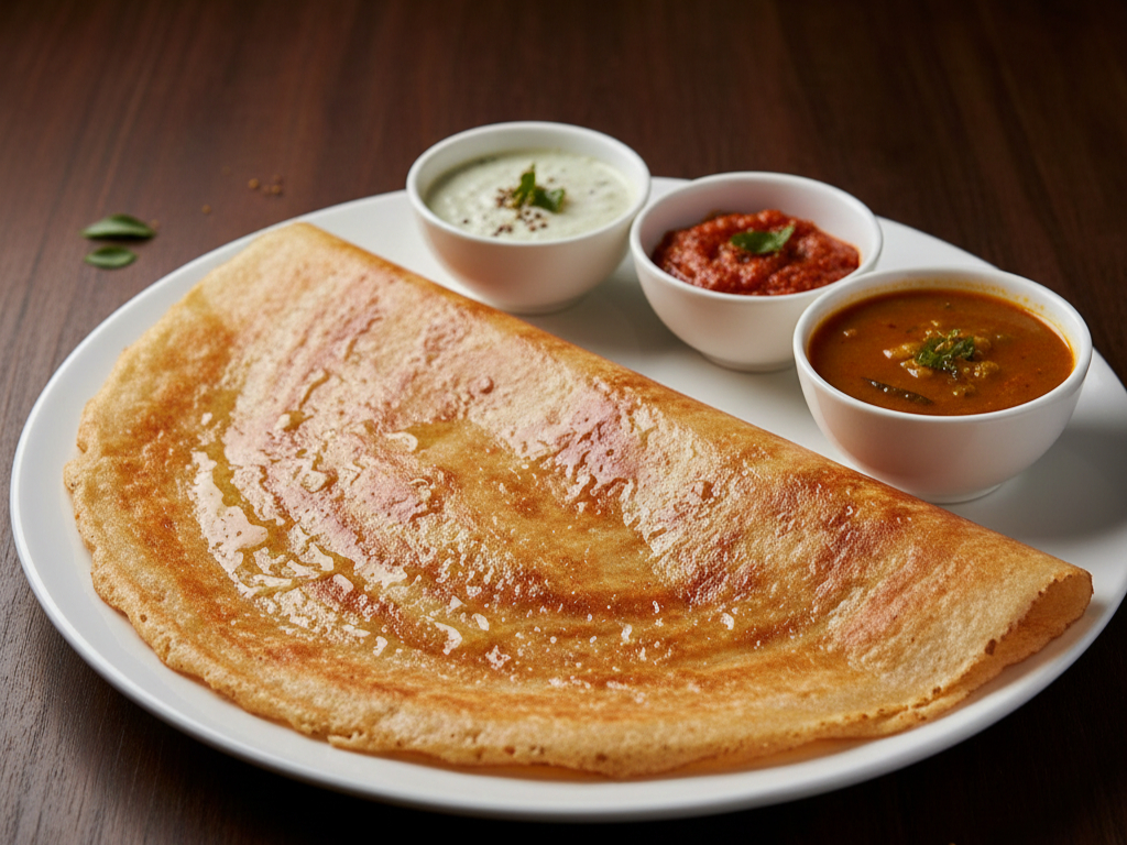 Ghee Podi Dosa.