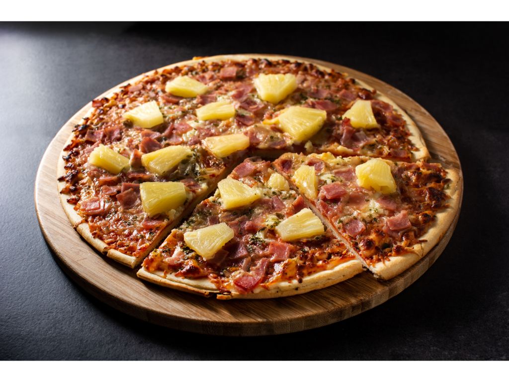 Smoked Ham & Pineapple Pie.