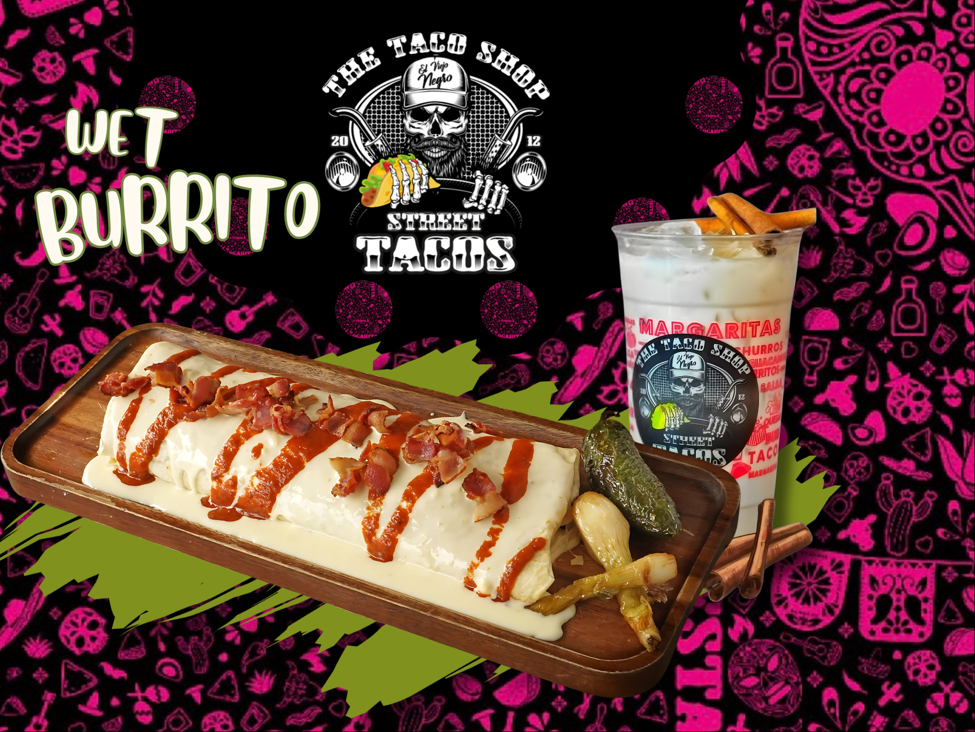 COMBO WET BURRITO.