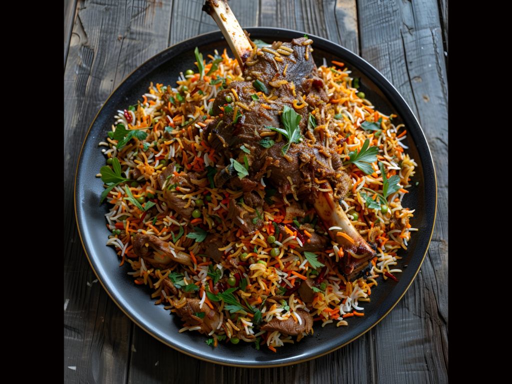 LAMB BIRYANI.