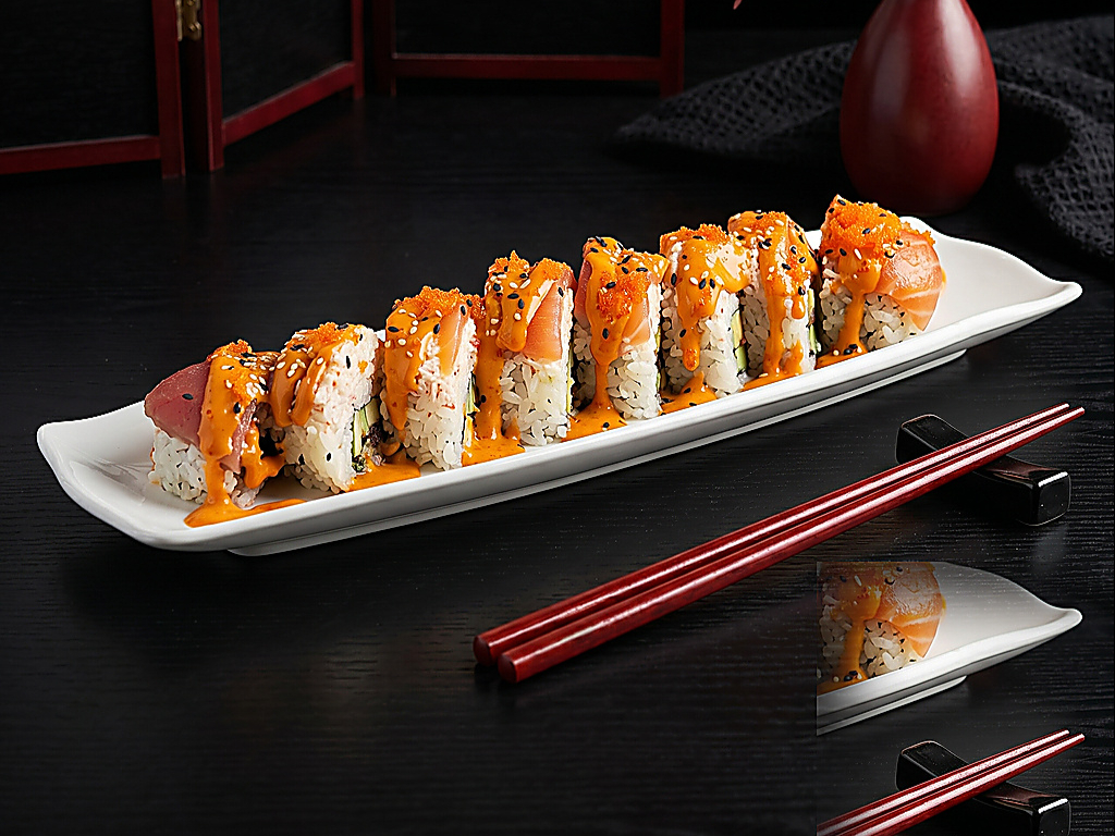 Salmon Skin Roll.