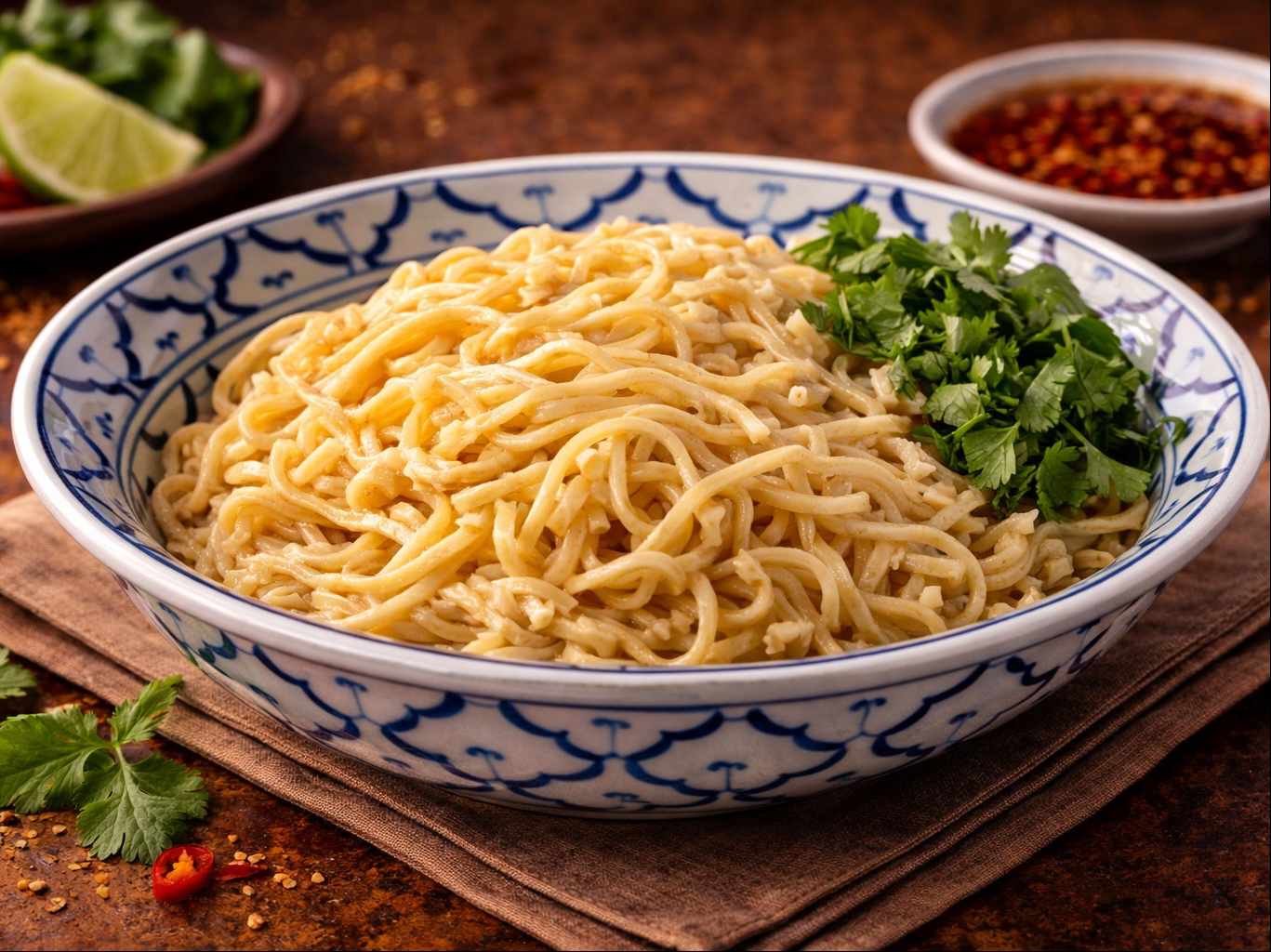 Garlic Noodles.