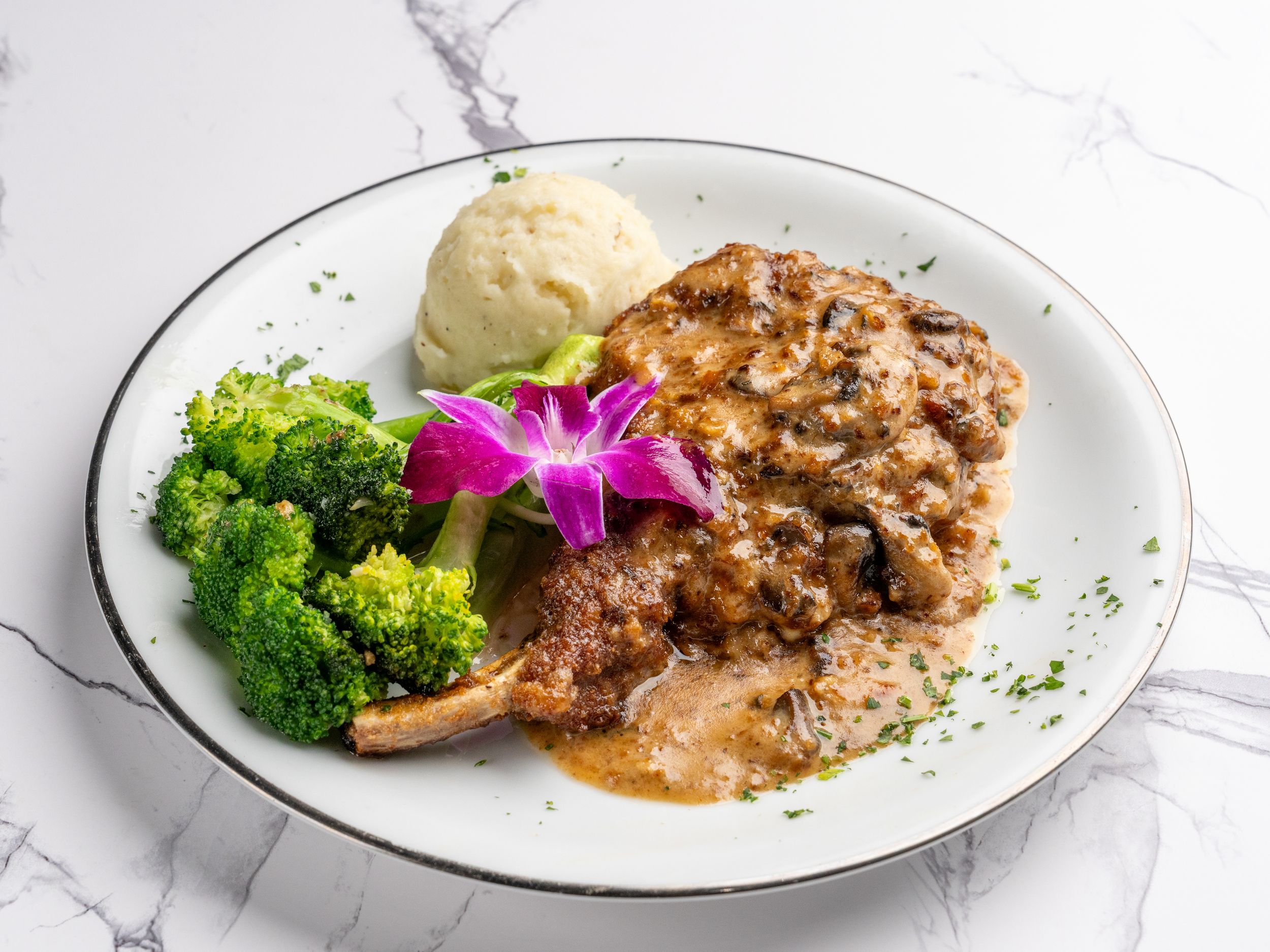 The Bistro K Pork Chop