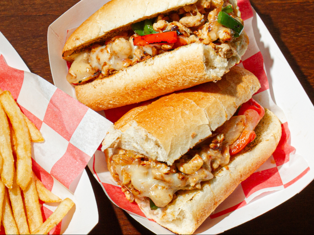 Chicken Philly Sandwich.
