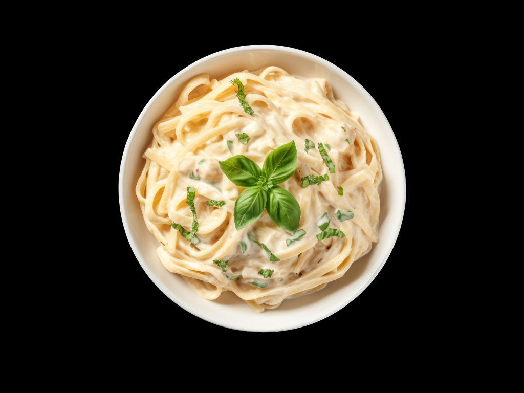 Pasta Alfredo.
