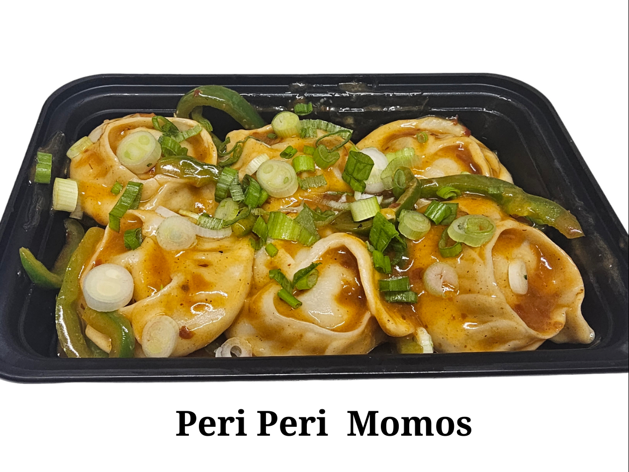 Chicken Peri Peri Momos 6 Pcs.