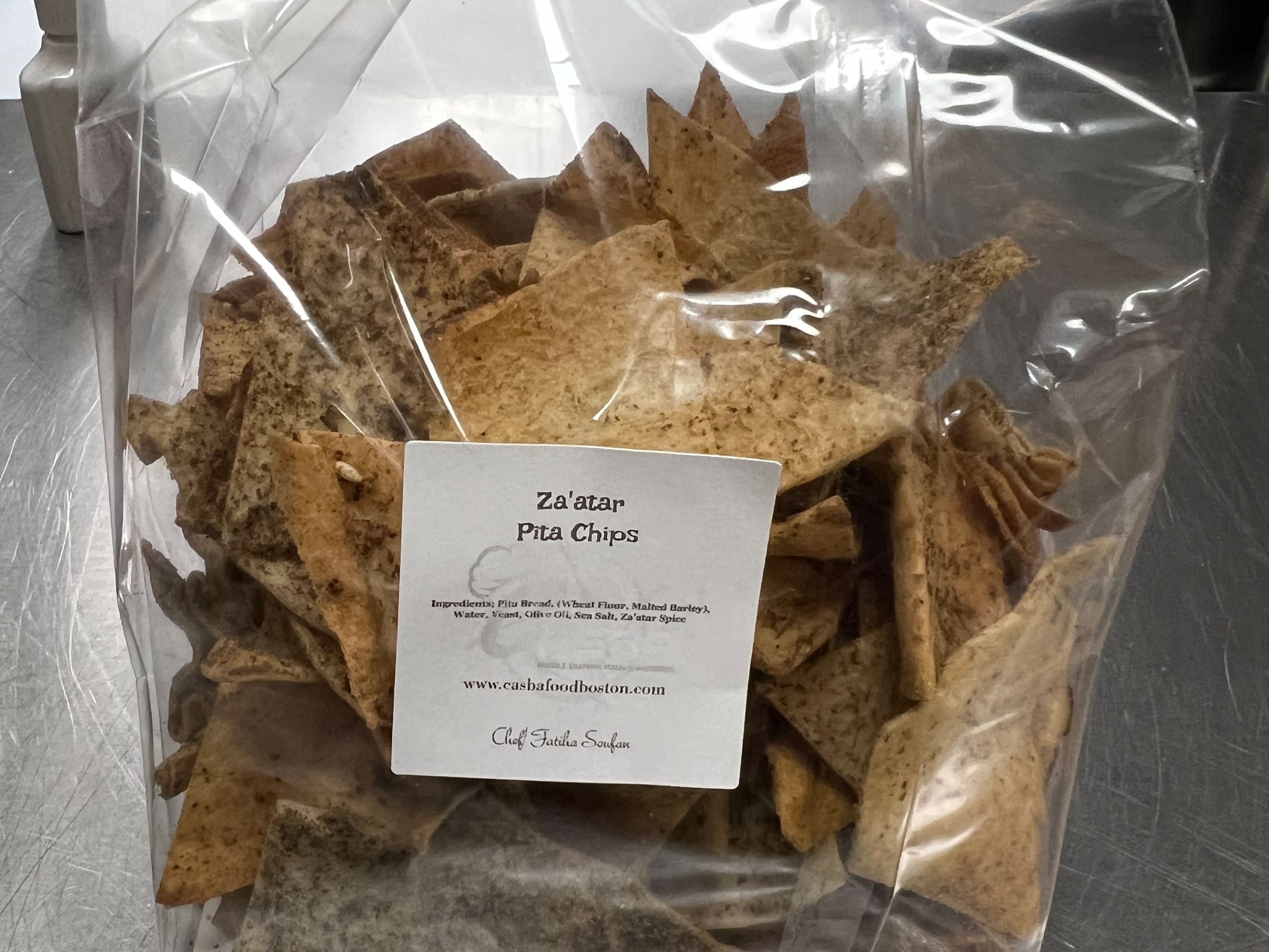 Pita Chips Zaatar.