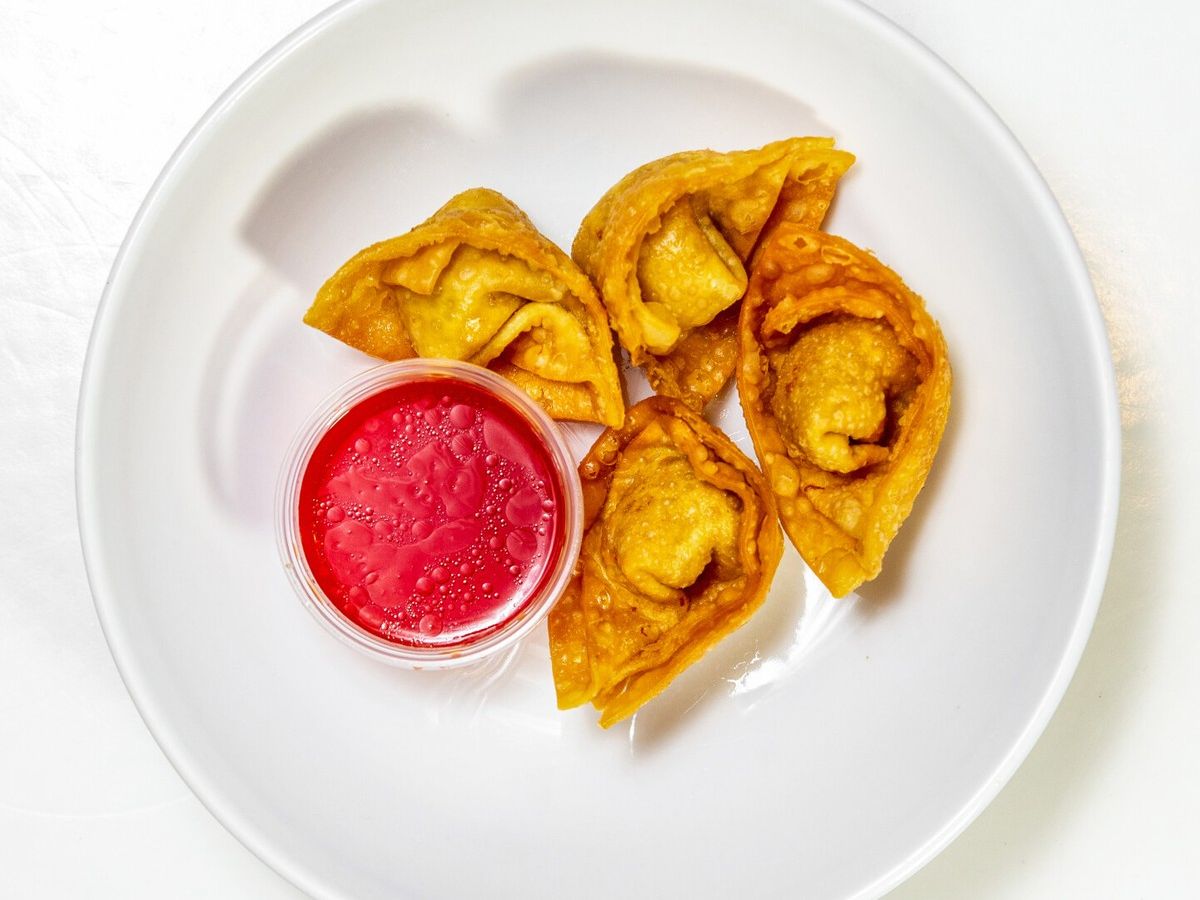 Fried Wontons (6 Pc) (Chicken).