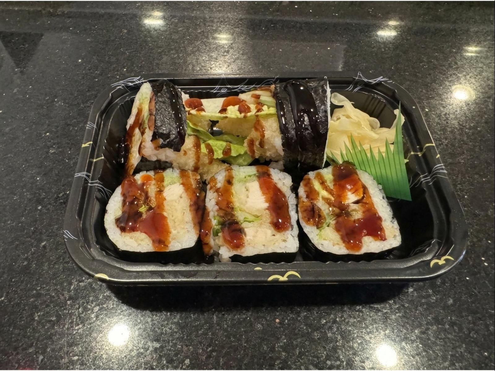 Chicken Tempura Roll.