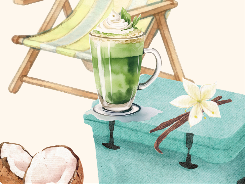 Pina Colada Matcha Large.