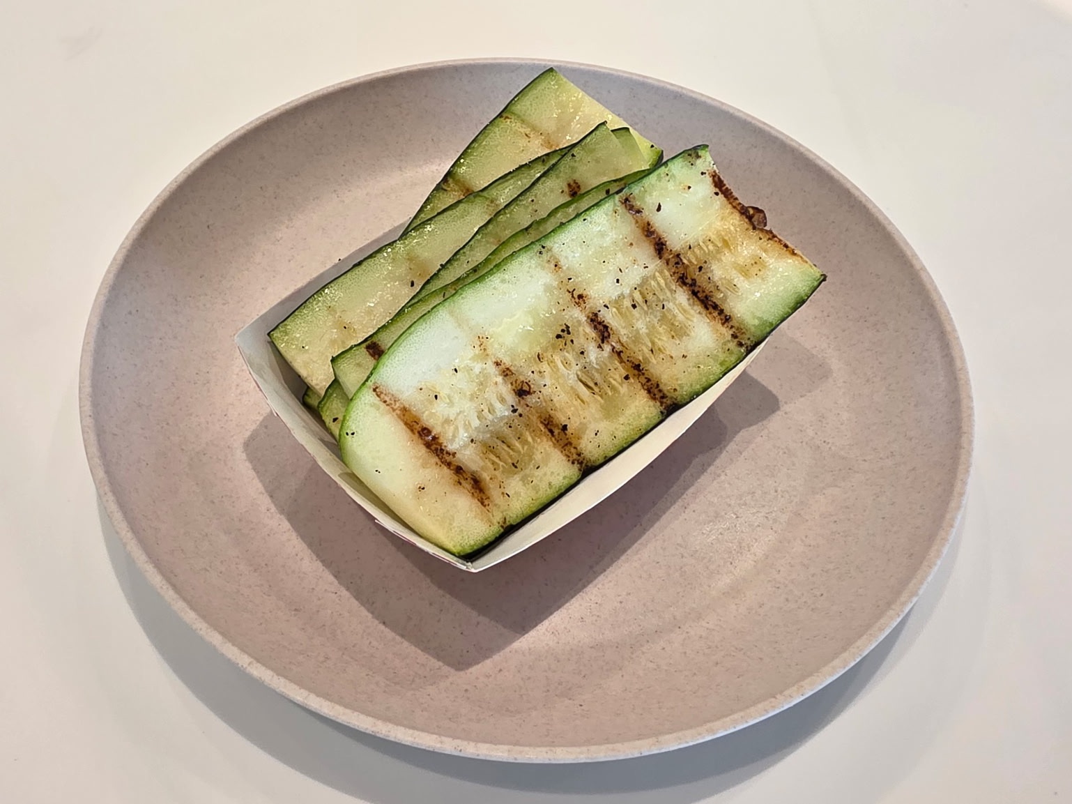Grilled Zucchini.