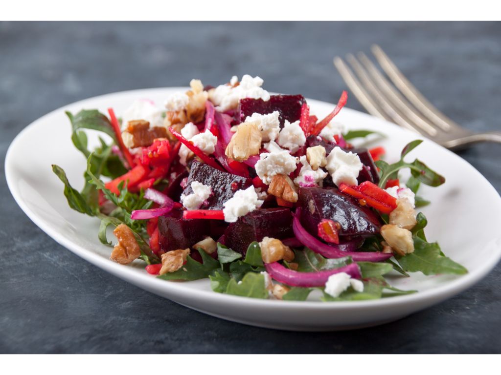 Beet Arugula Salad.