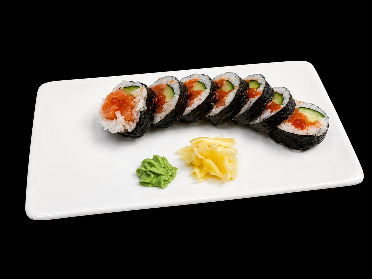 Spicy Salmon Roll.