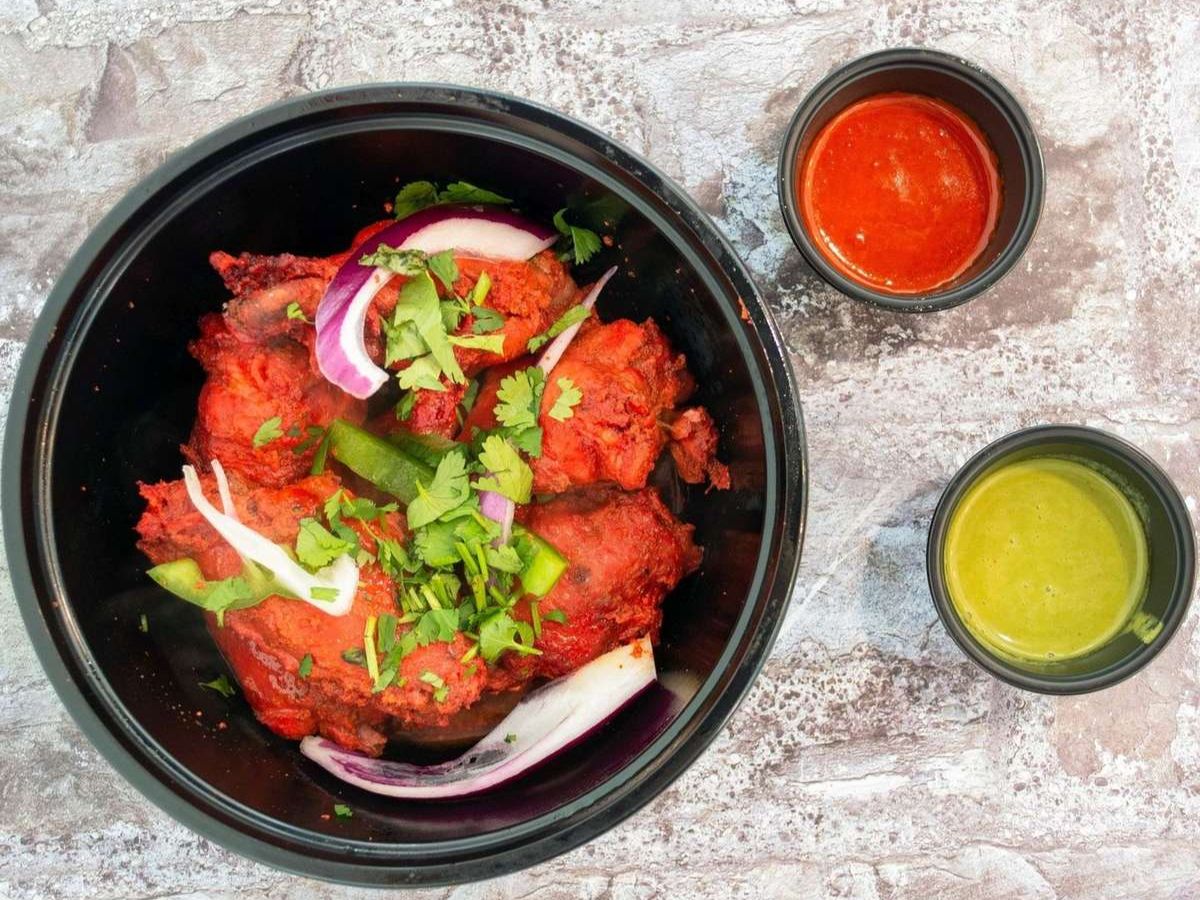 Tandoori chicken wings (6 Pcs) - Breaded