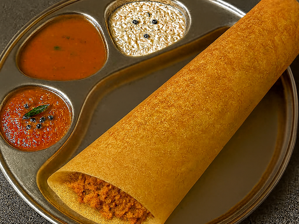 Gongura Mutton Dosa (GF,NF)