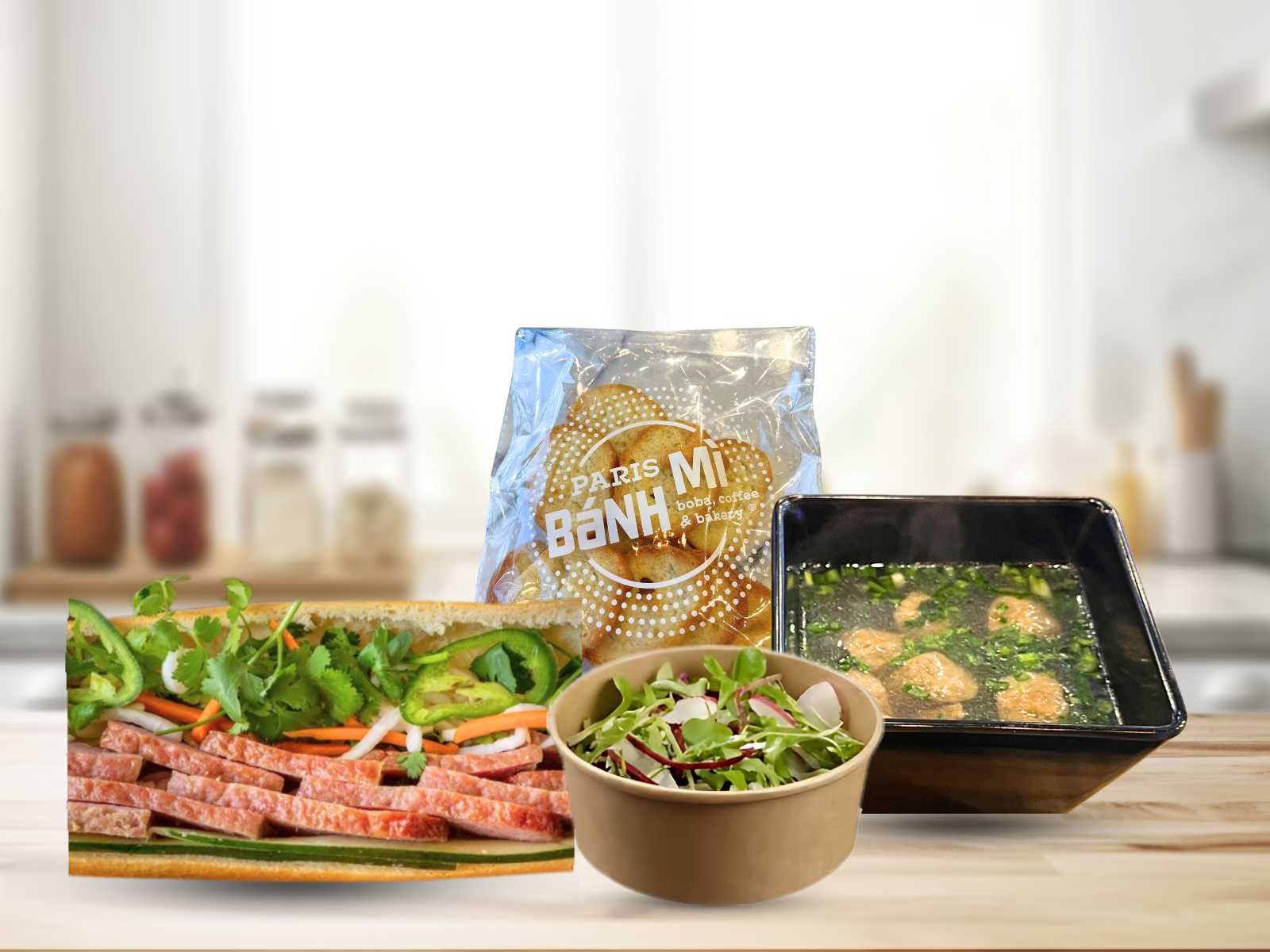 Pick-2 Entree Grilled Pork Patties / Bánh Mì Nem Nướng - Small (6).