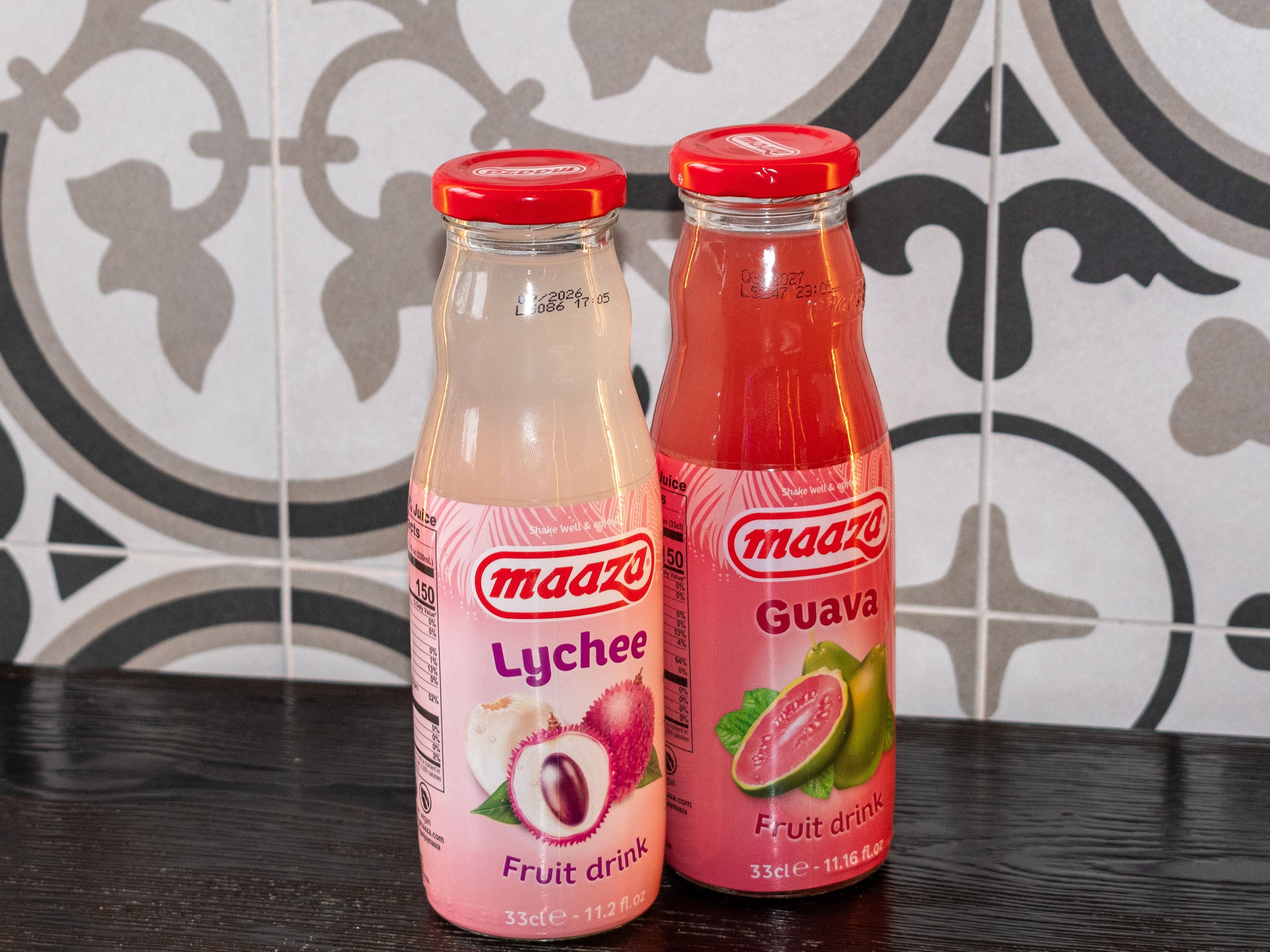 Lychee/Guava Drink.