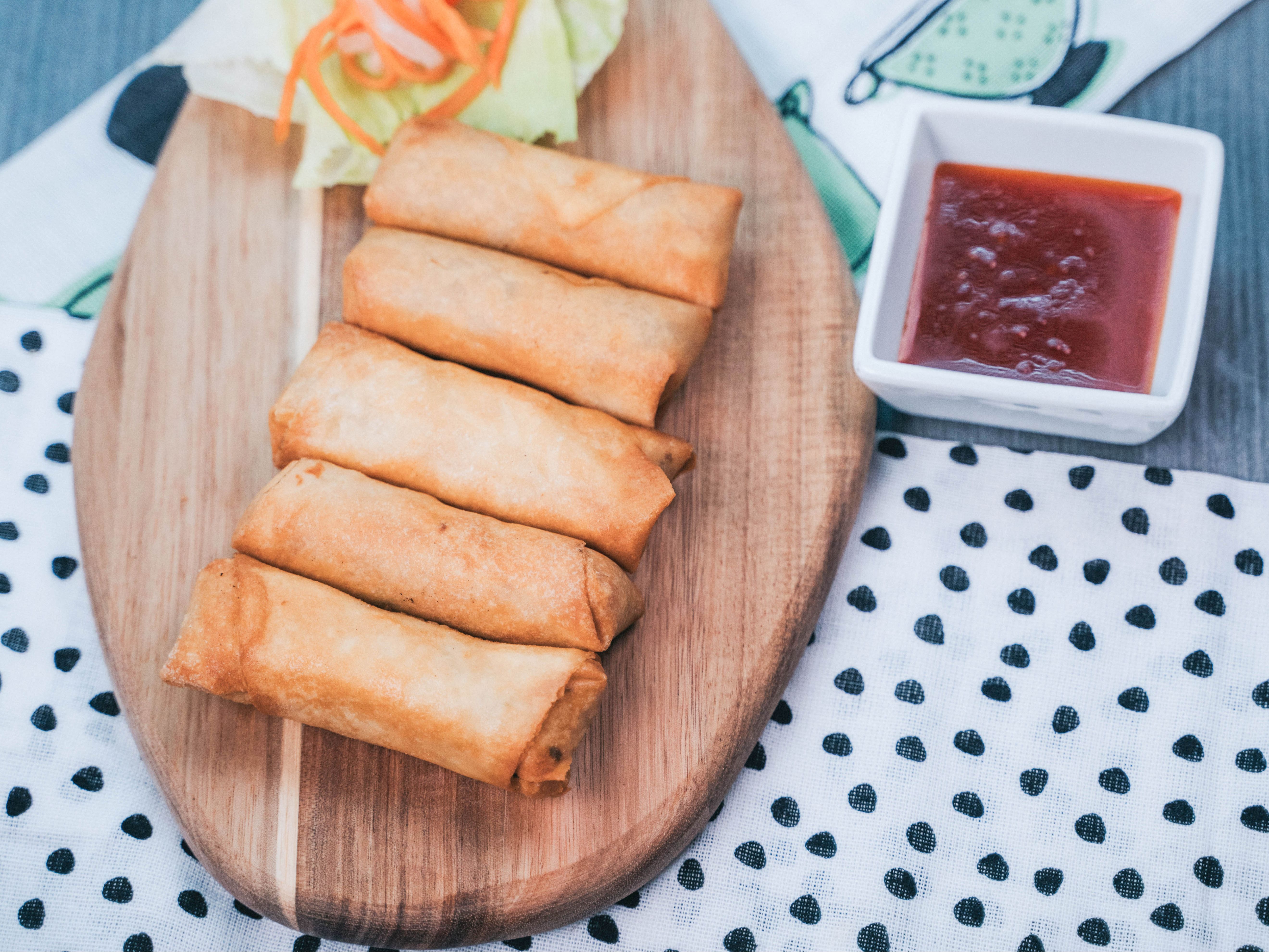 A3. Fried Vietnamese Egg Rolls.