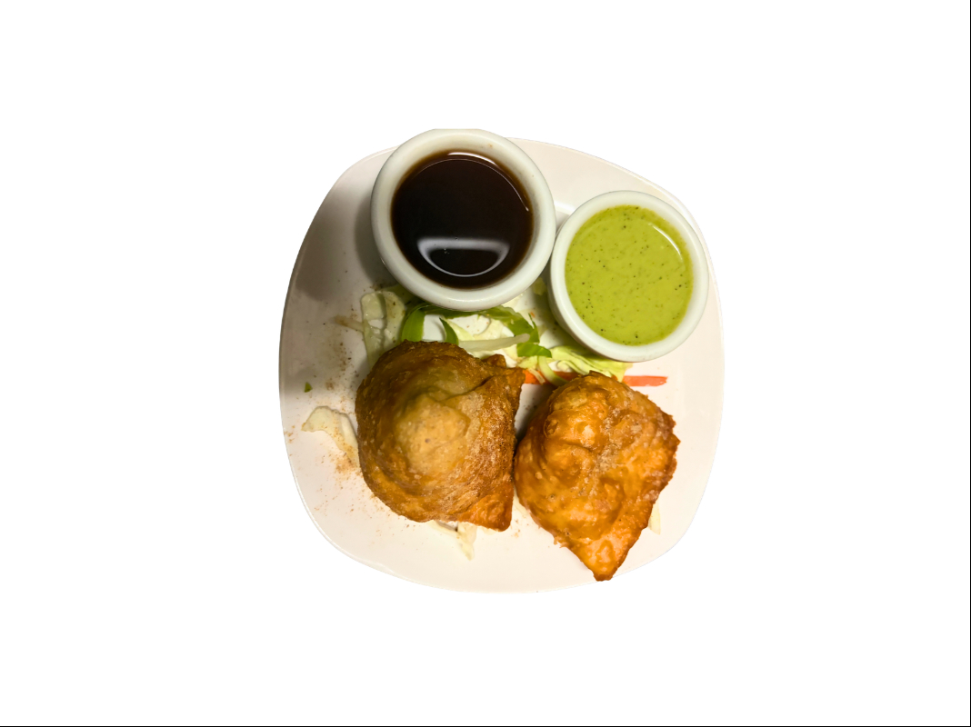2.Vegetable Samosa.