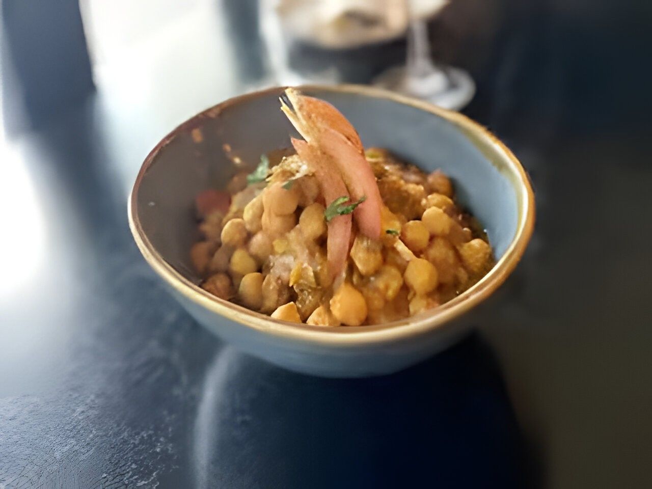 Chana Masala Tray.