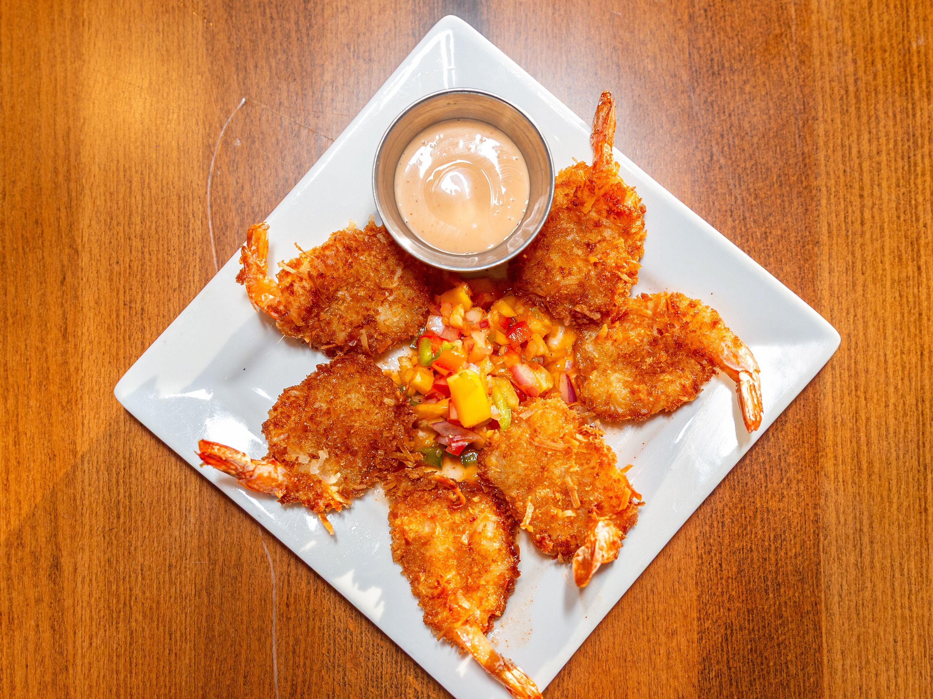 Coconut Shrimp (4)  Lunch.