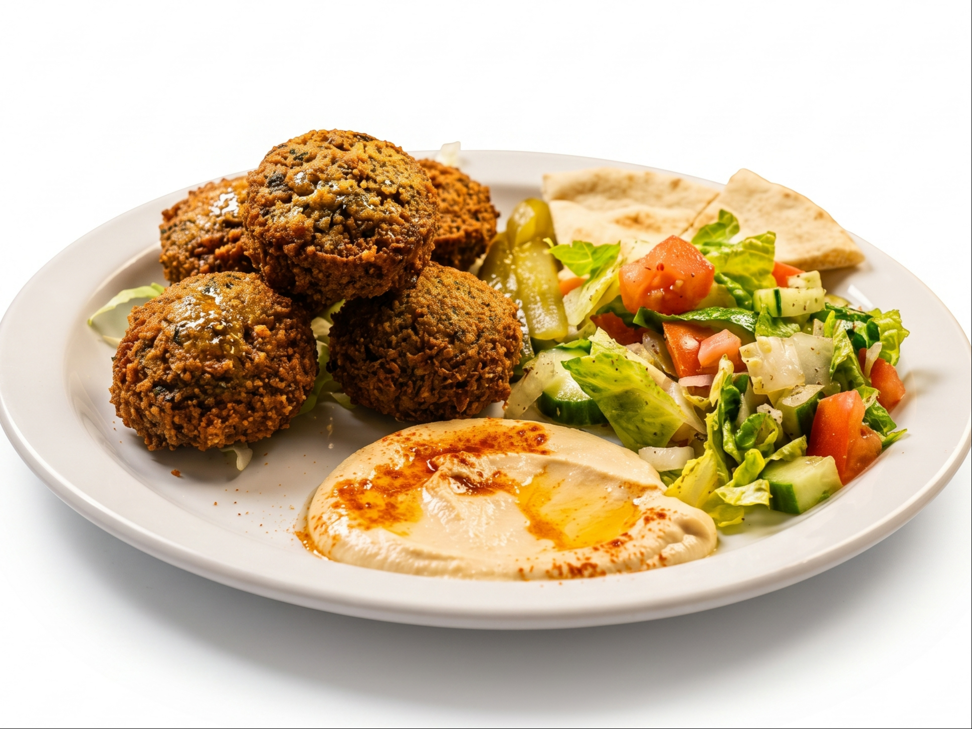 Falafel Plate.