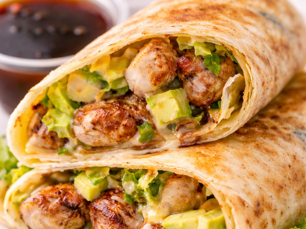 1.Chicken Wraps.