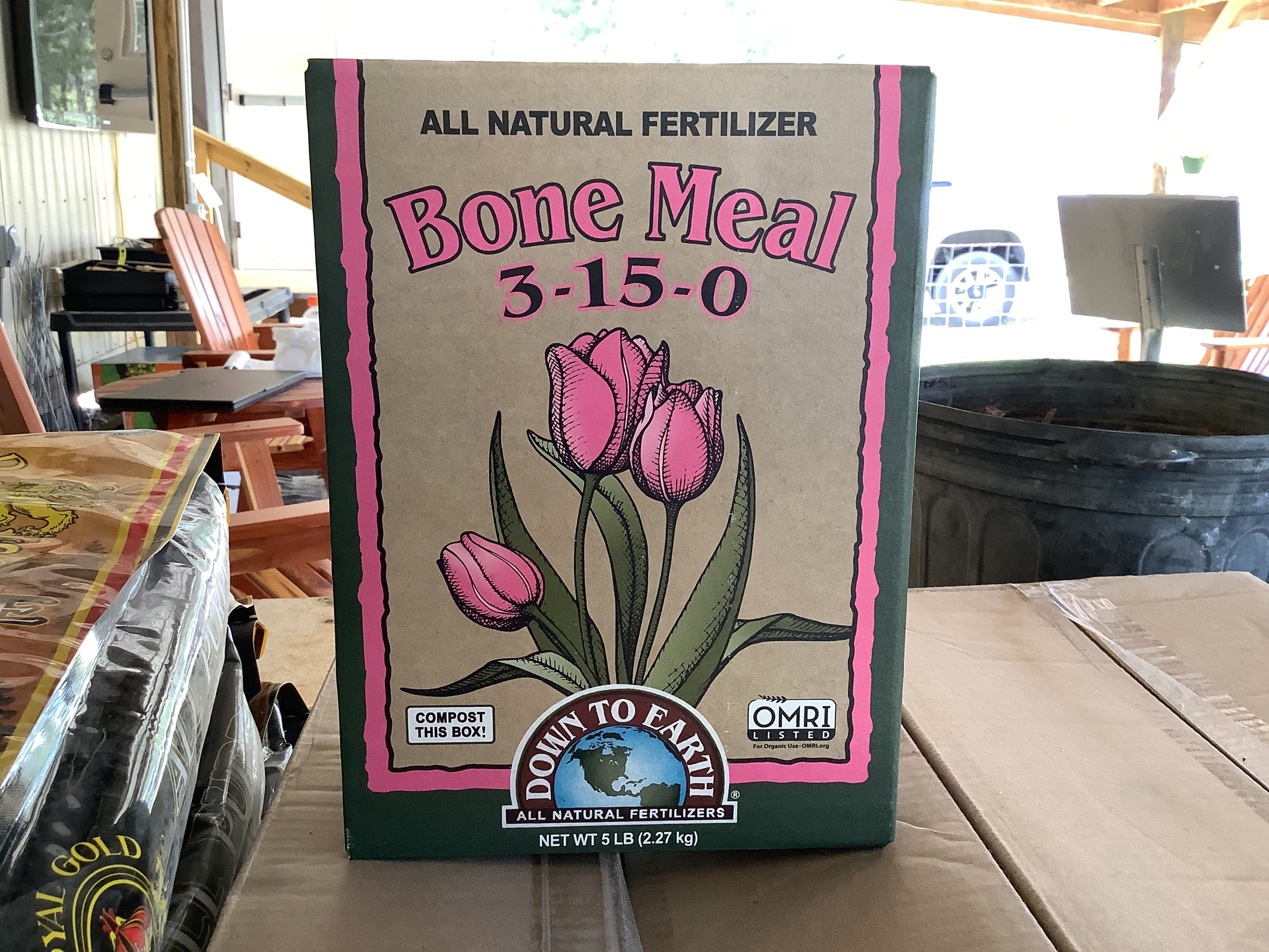 Fertilizer, Bone Meal 3-15-0 (5 lb)