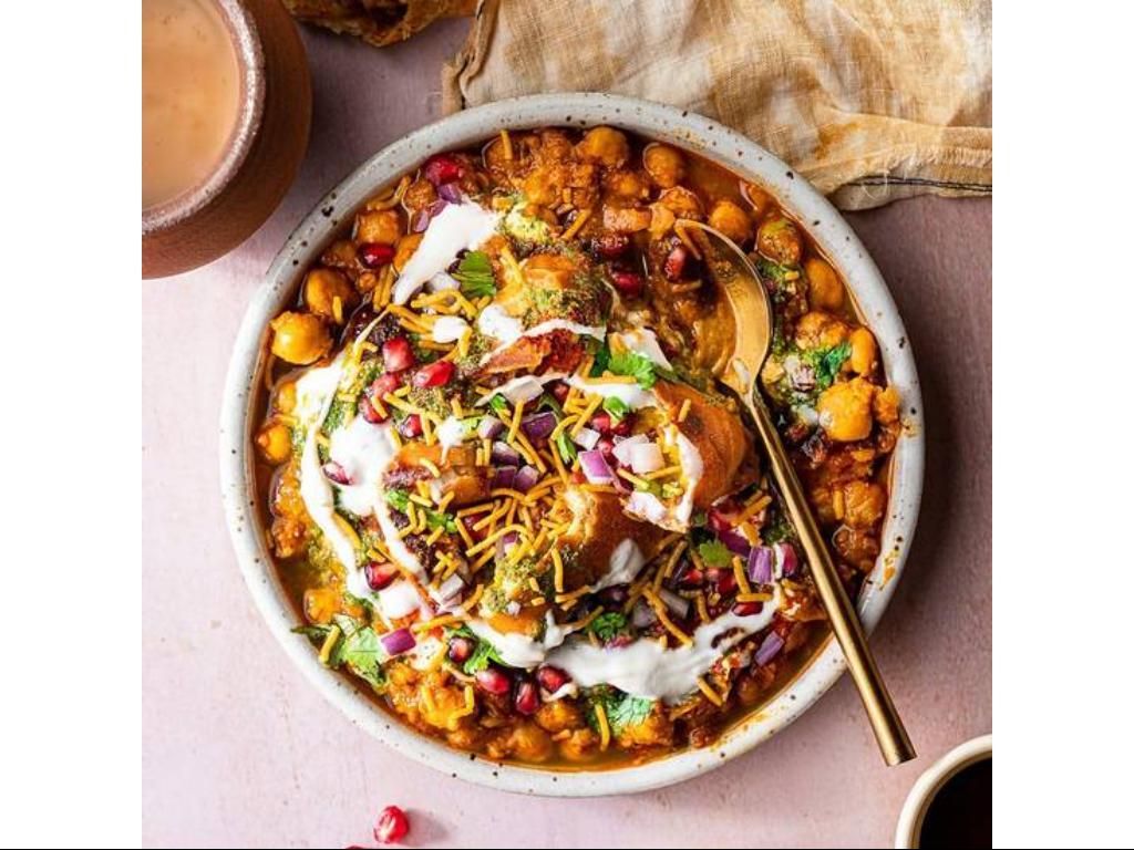 Samosa Chaat.