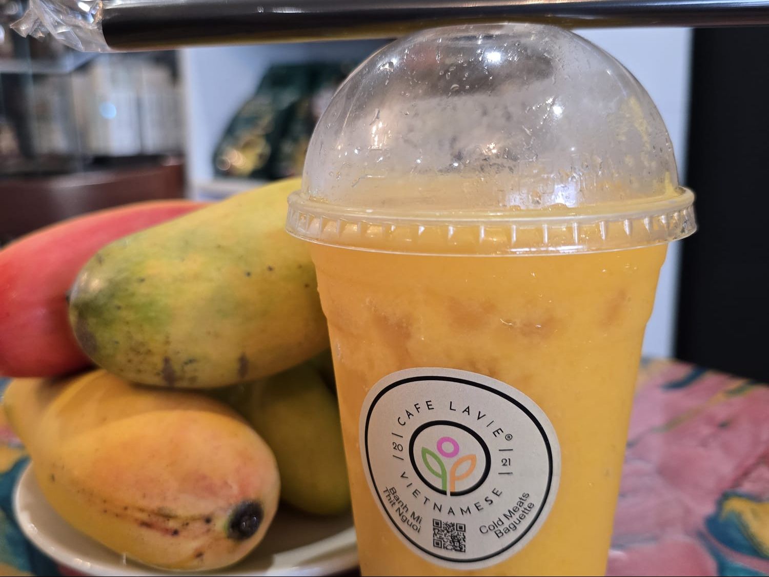 Mango Smoothie.