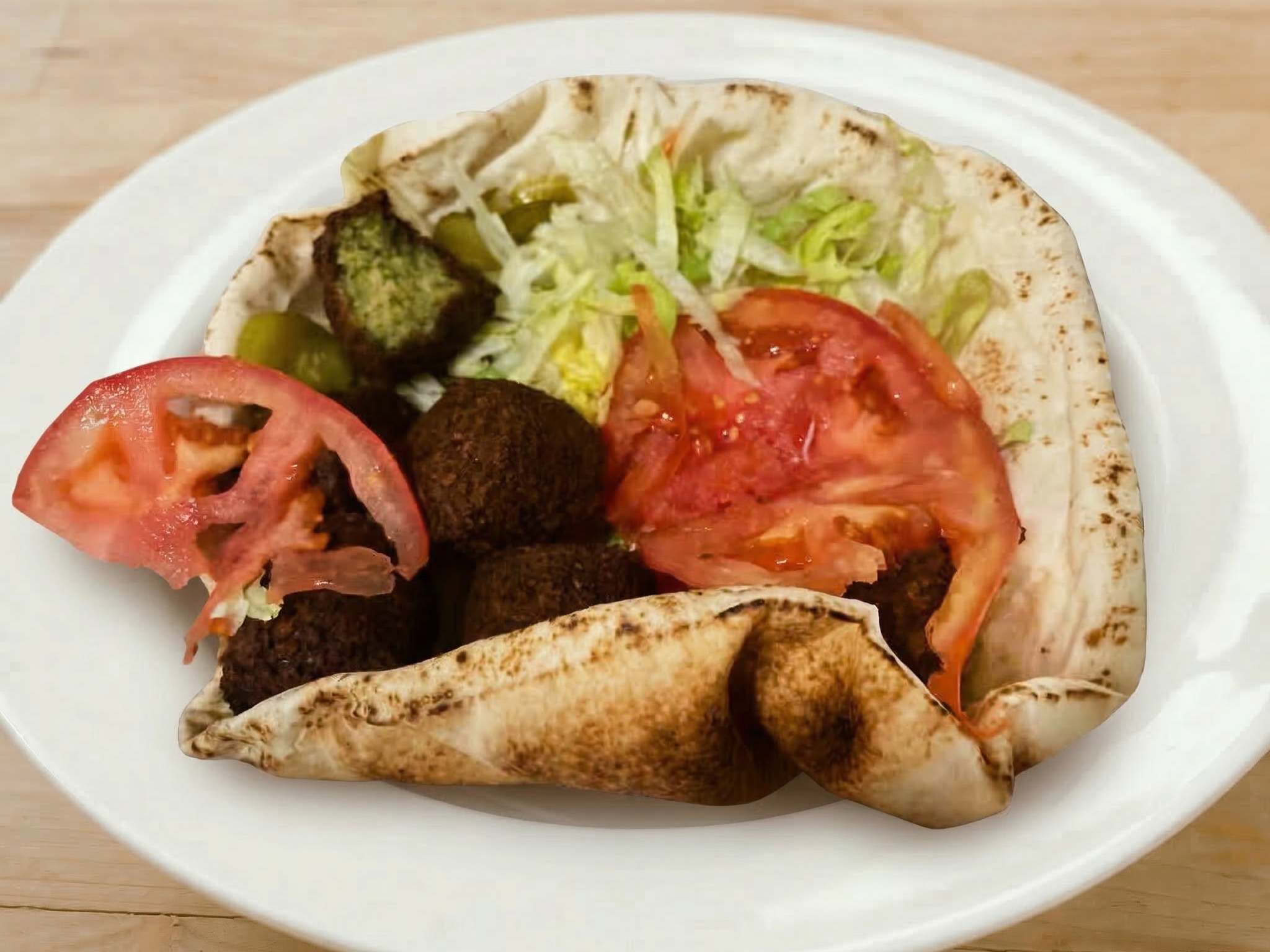 Falafel Plate.